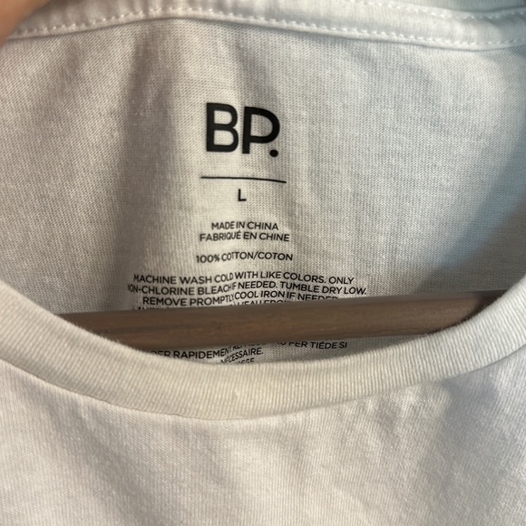 ☀️ BP men’s “Shine” T-shirt in crisp white cotton - Picture 3 of 4